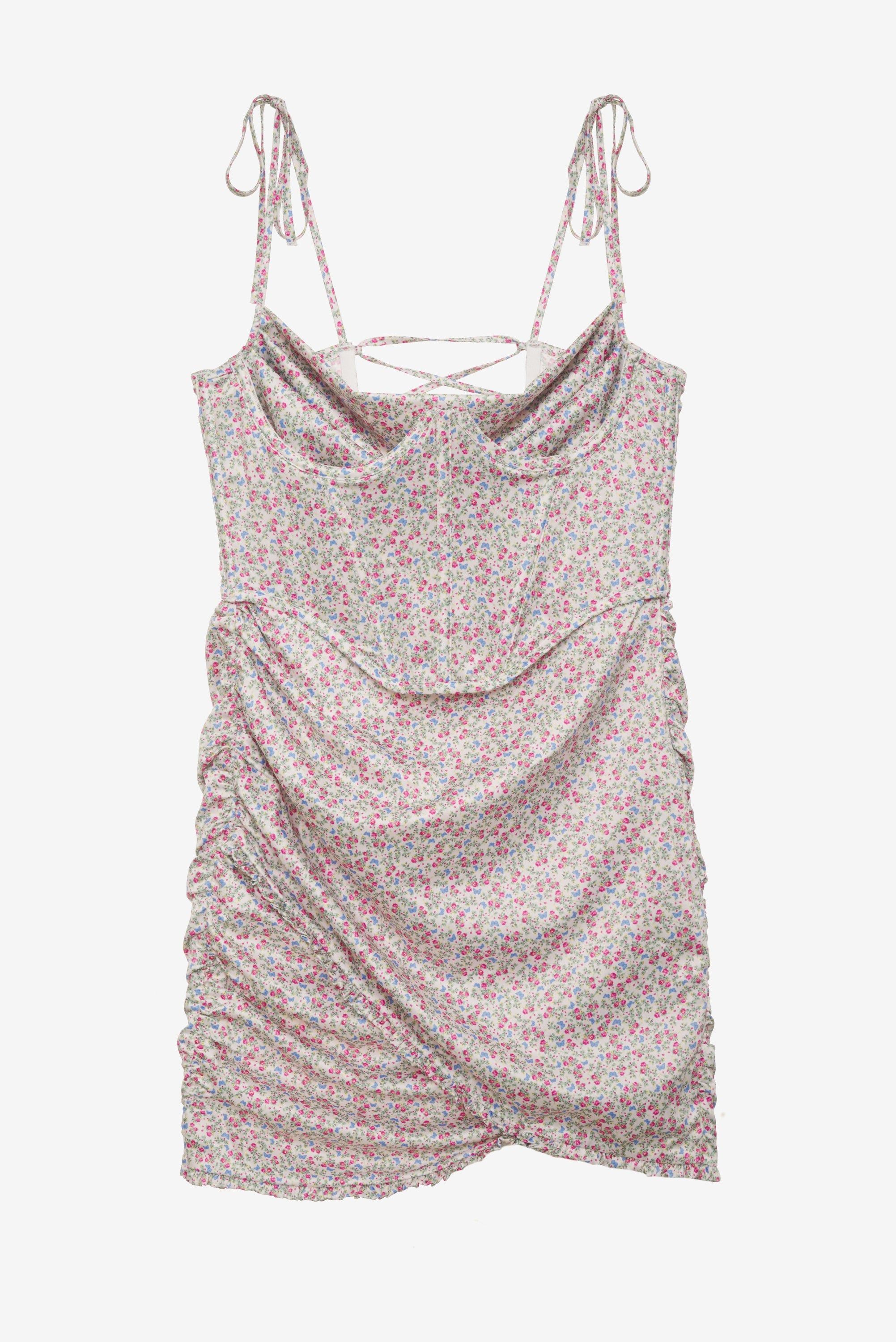 Baby Butterflies Slip Dress sold by For Love And Lemons