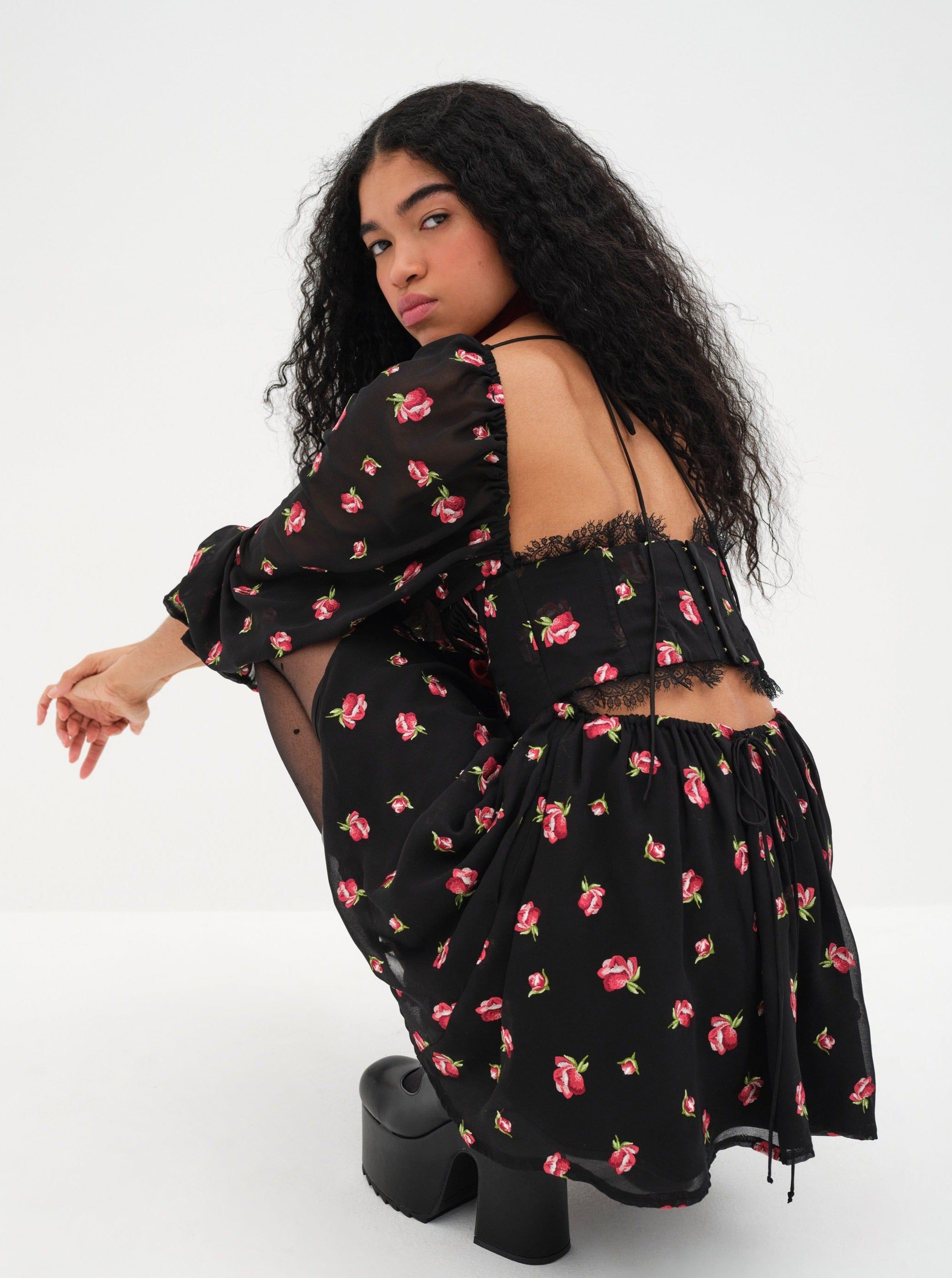 Wren Mini Dress sold by For Love And Lemons product image thumbnail 2