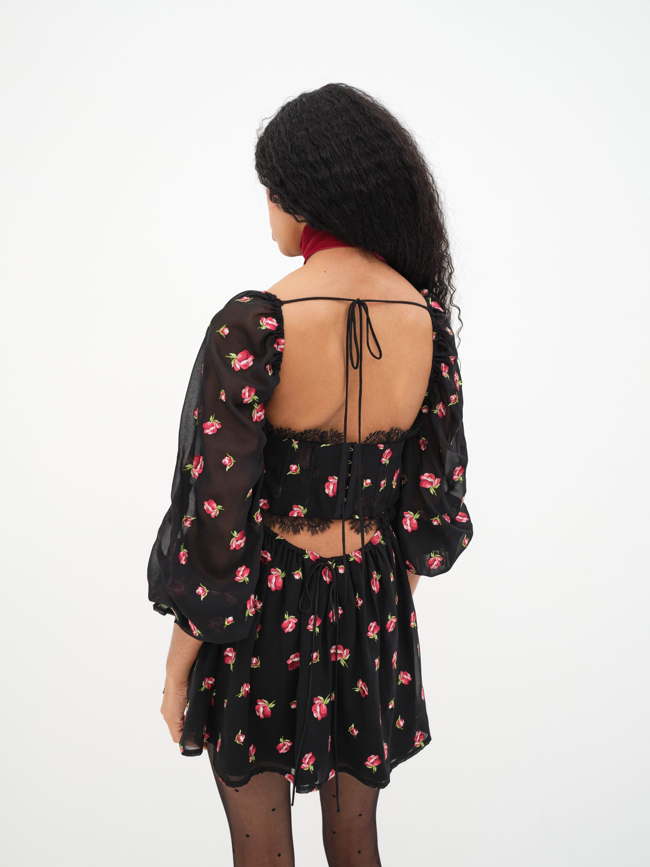 Wren Mini Dress sold by For Love And Lemons product image thumbnail 4