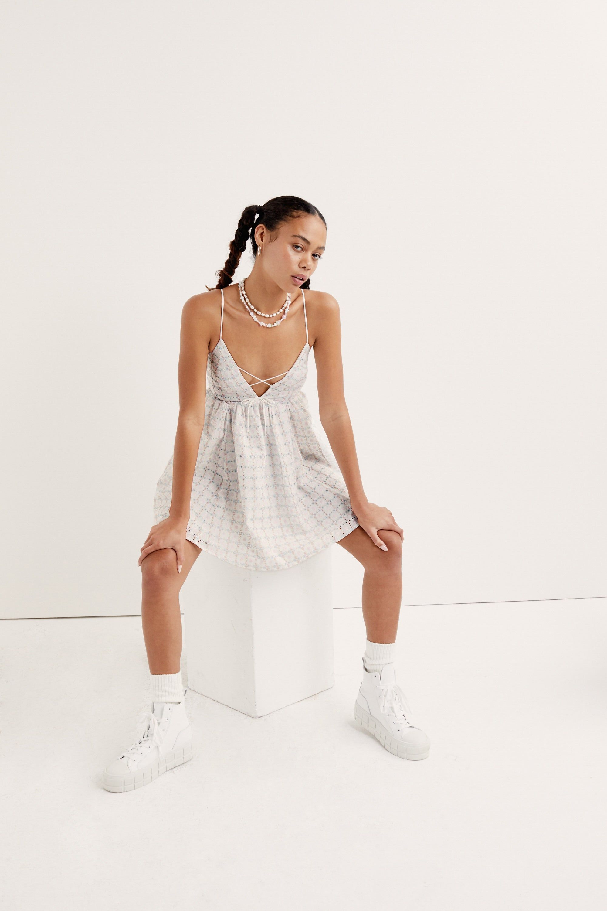 Jodi Mini Dress sold by For Love And Lemons product image thumbnail 4