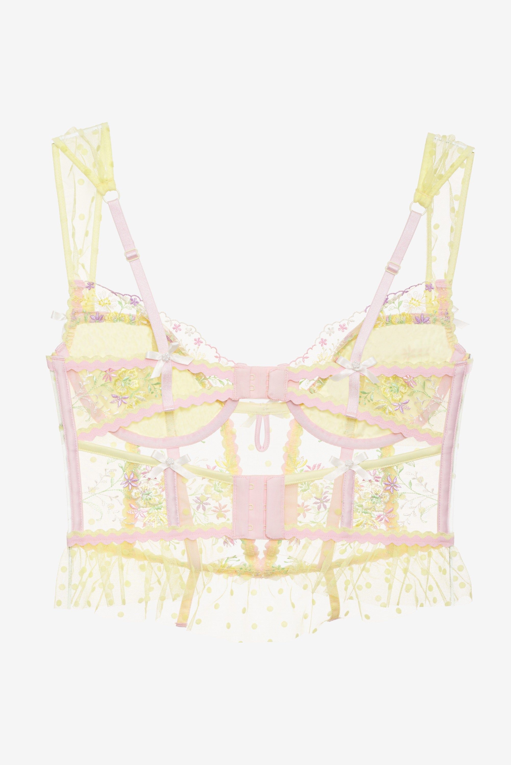 Buttercup Bunches Bustier sold by For Love And Lemons product image thumbnail 6