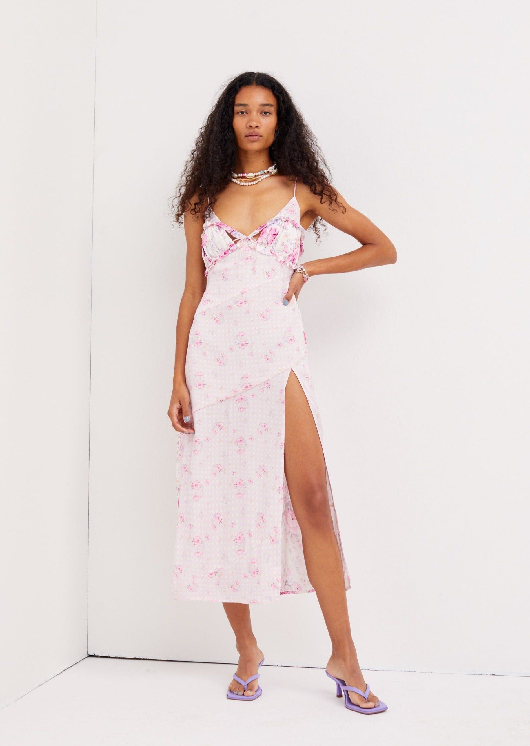 Taylor Midi Dress sold by For Love And Lemons