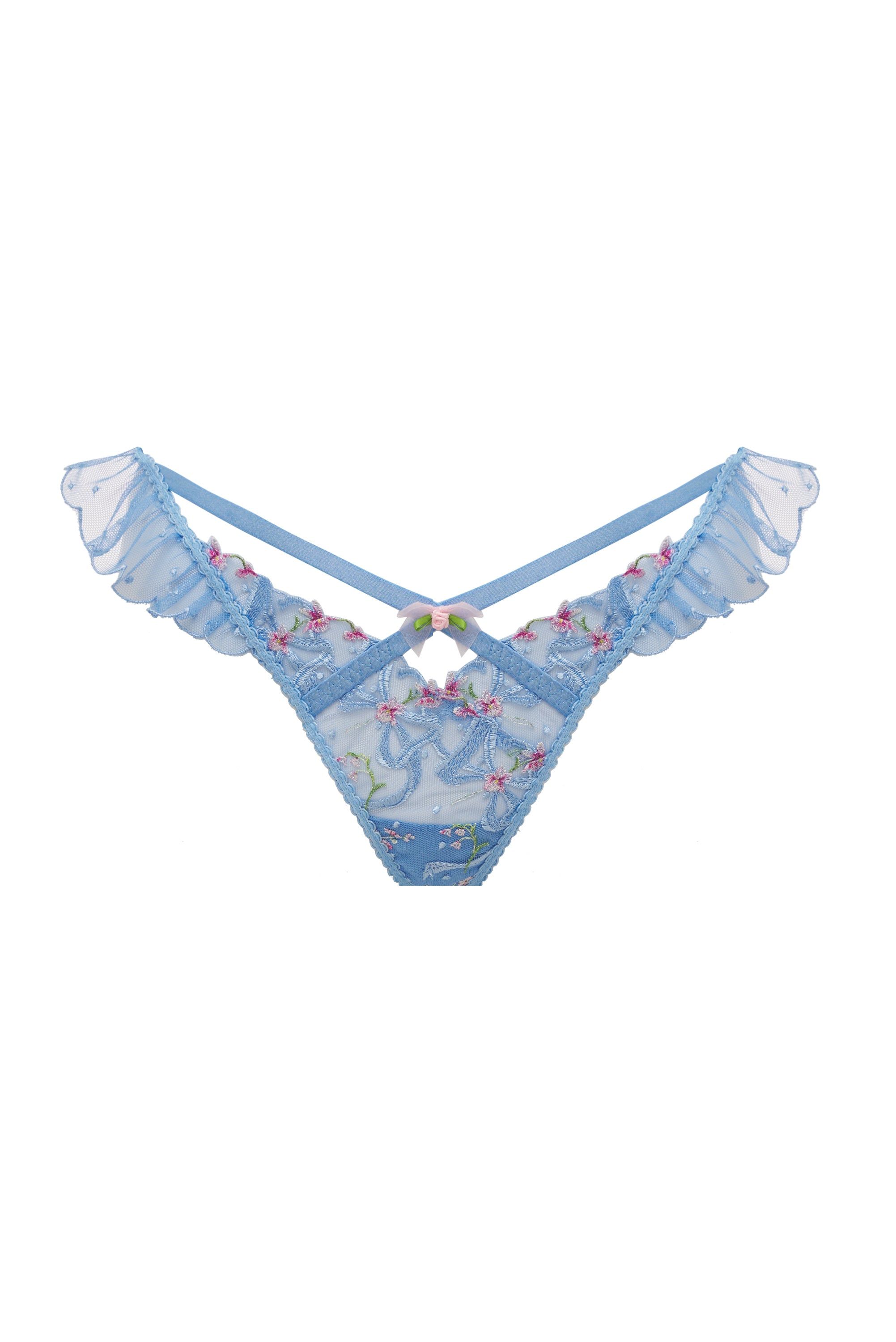 Bell Bow Thong Panty sold by For Love And Lemons product image thumbnail 4