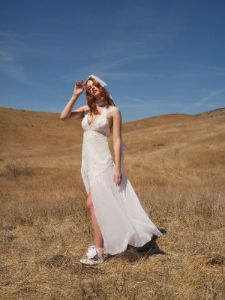 Nicola Bridal Gown sold by For Love And Lemons