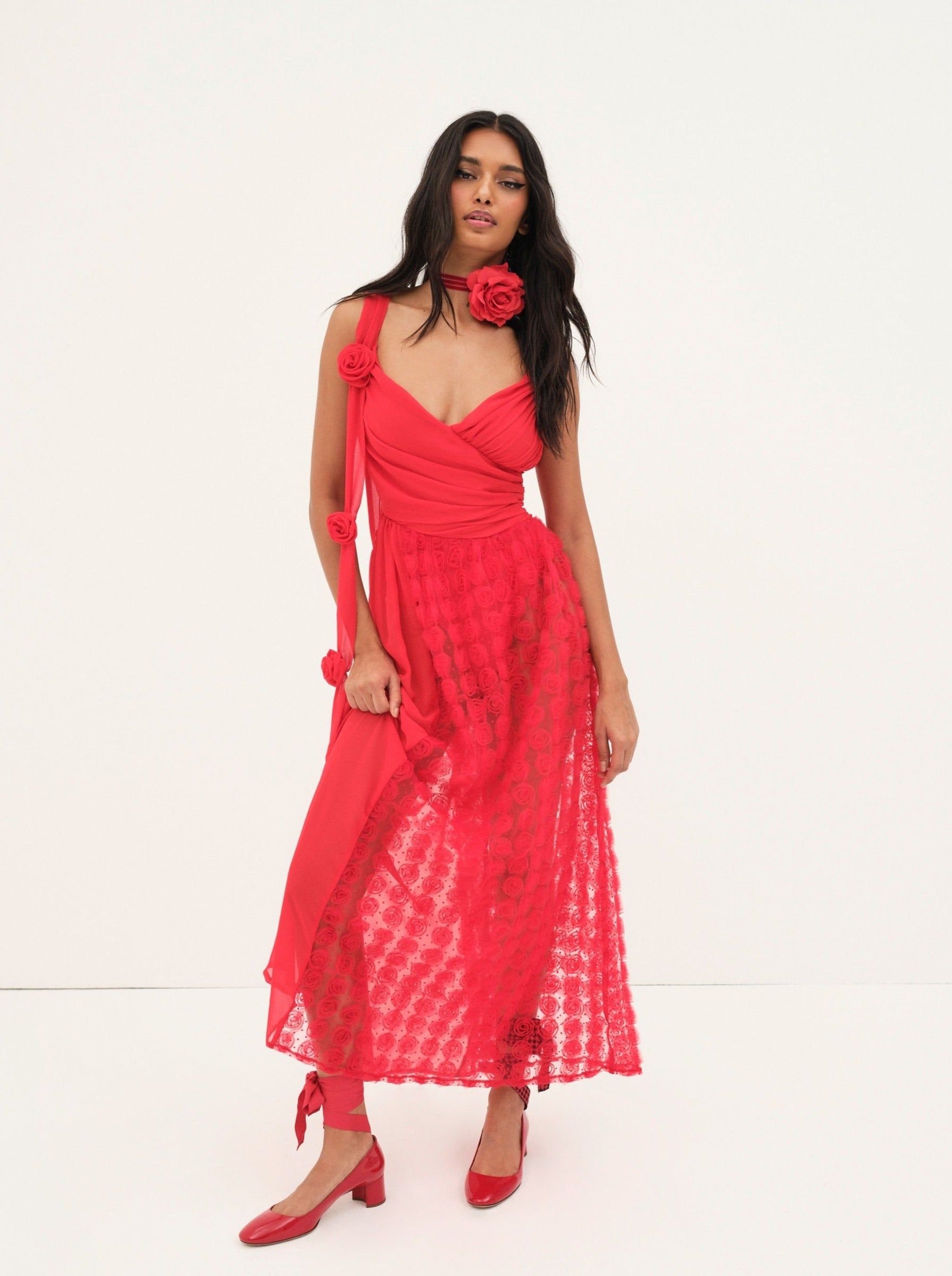 Hannah Maxi Dress sold by For Love And Lemons product image thumbnail 3