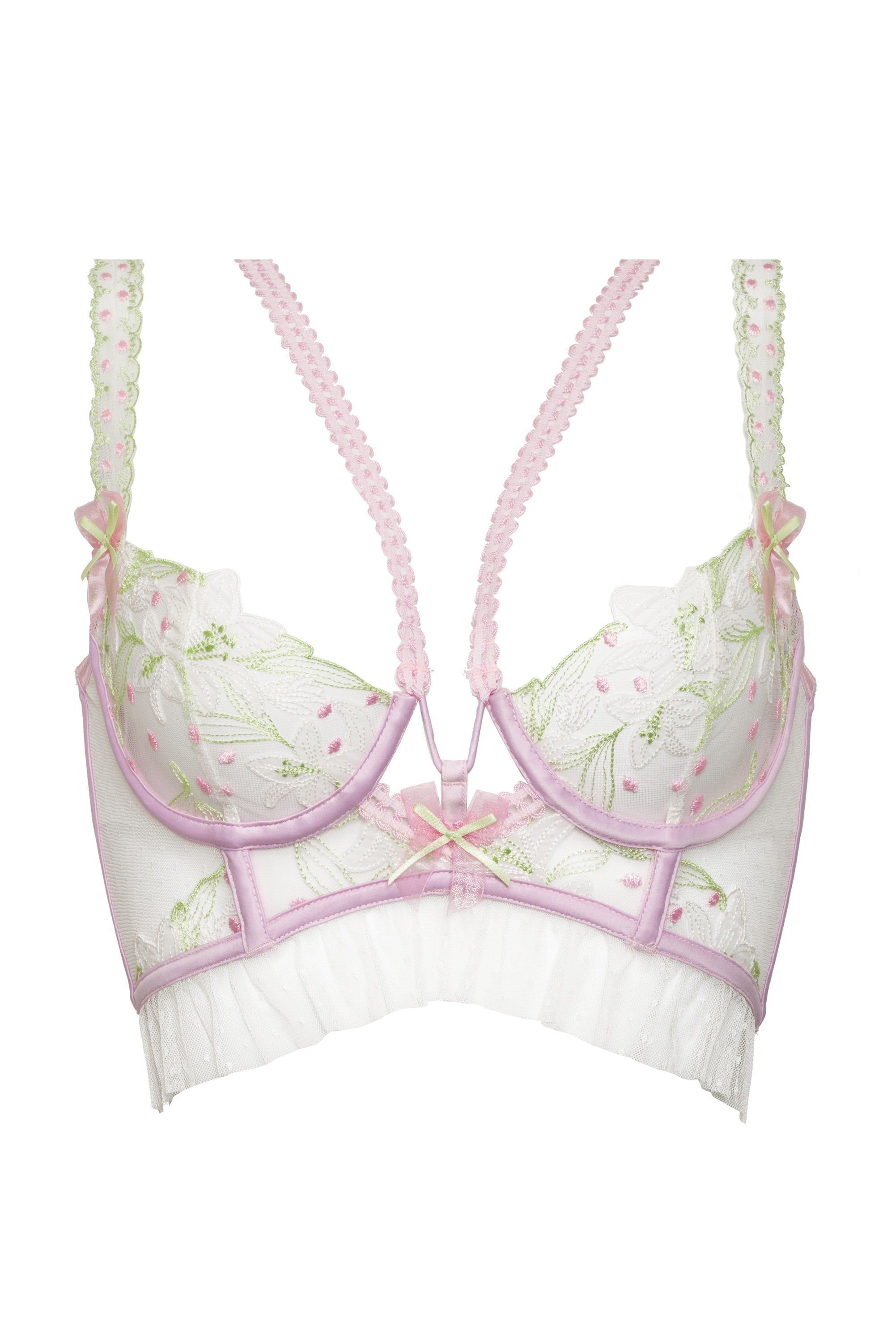 Waterlilies Bustier sold by For Love And Lemons