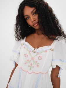 Meadow Mini Dress sold by For Love And Lemons