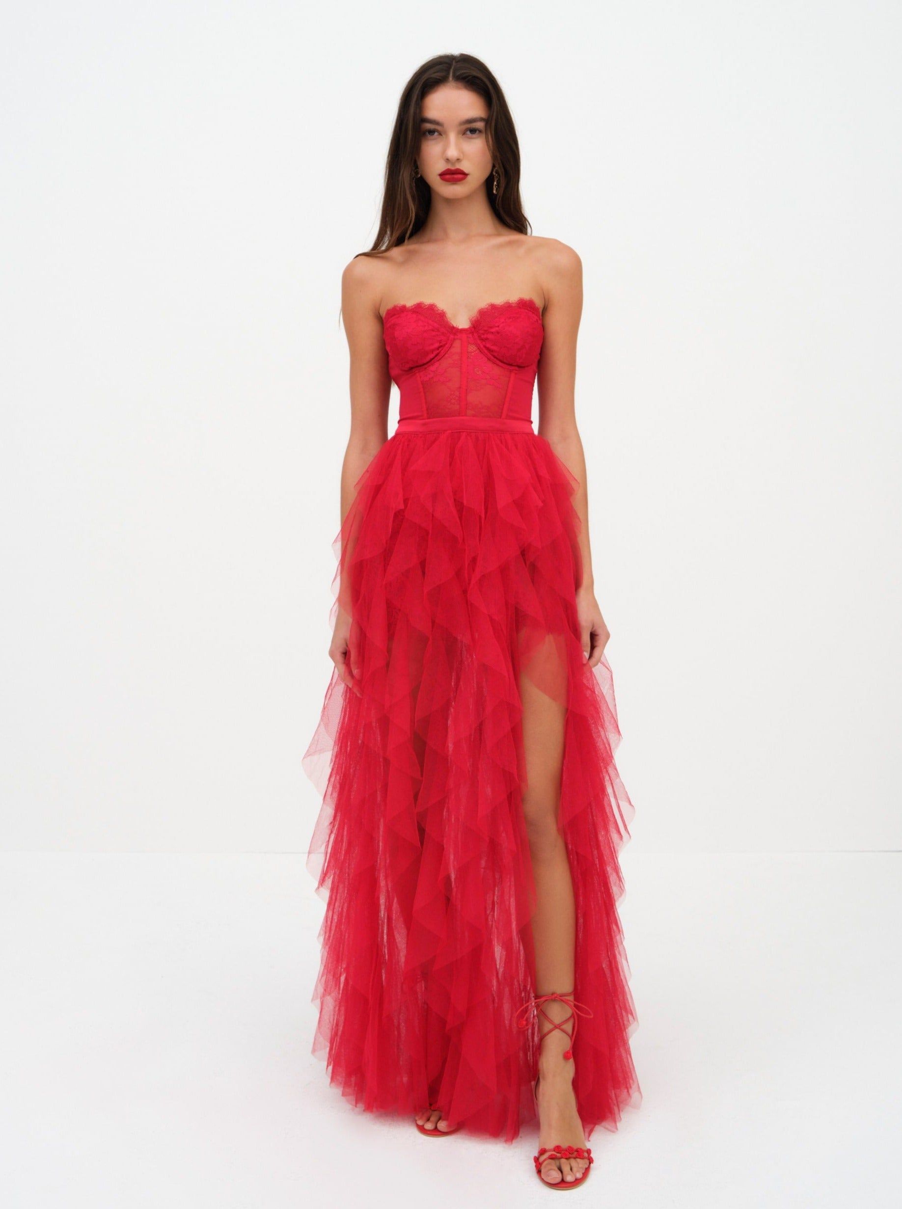 Bustier Gown sold by For Love And Lemons product image thumbnail 3