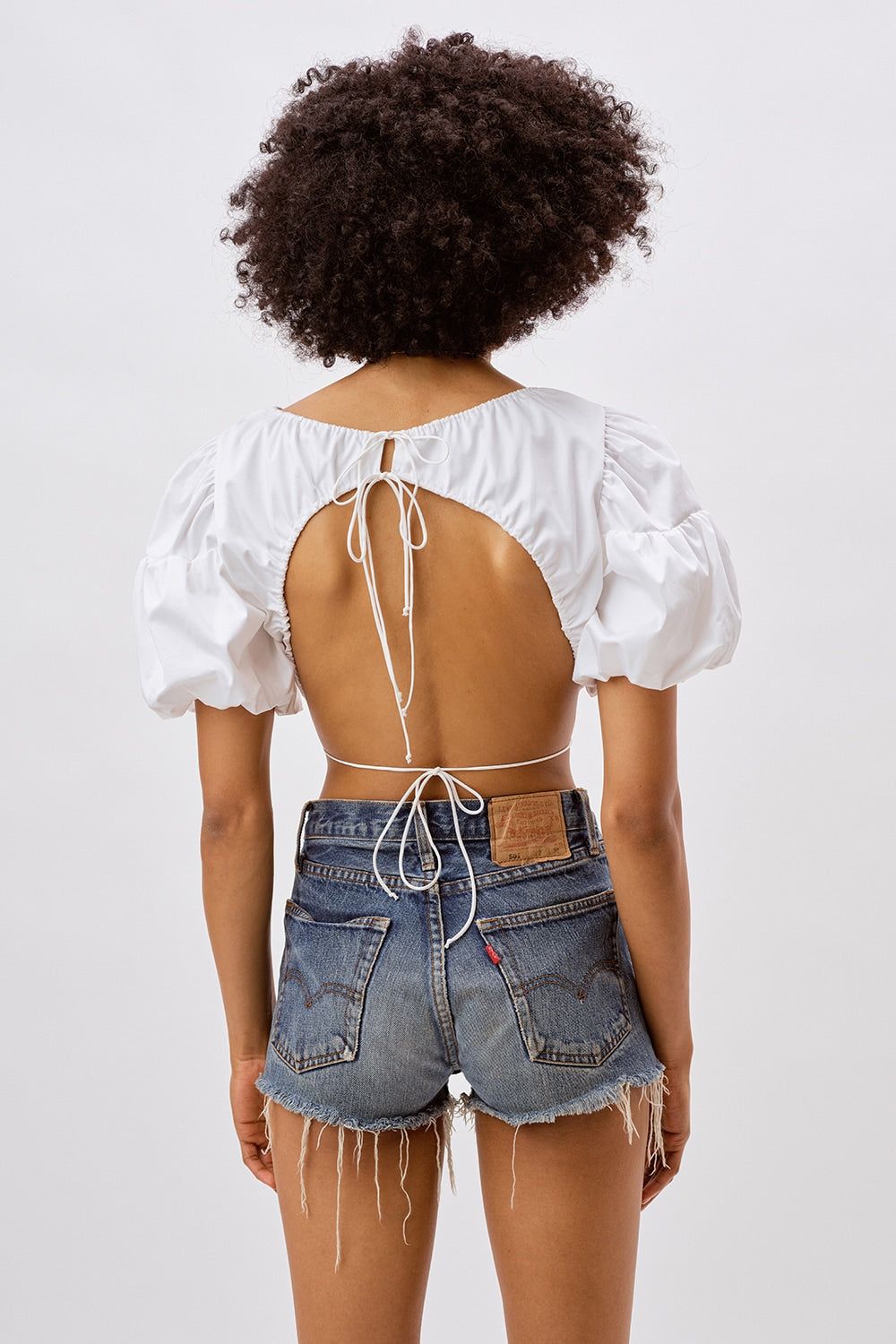 Joanna Crop Top sold by For Love And Lemons product image thumbnail 2