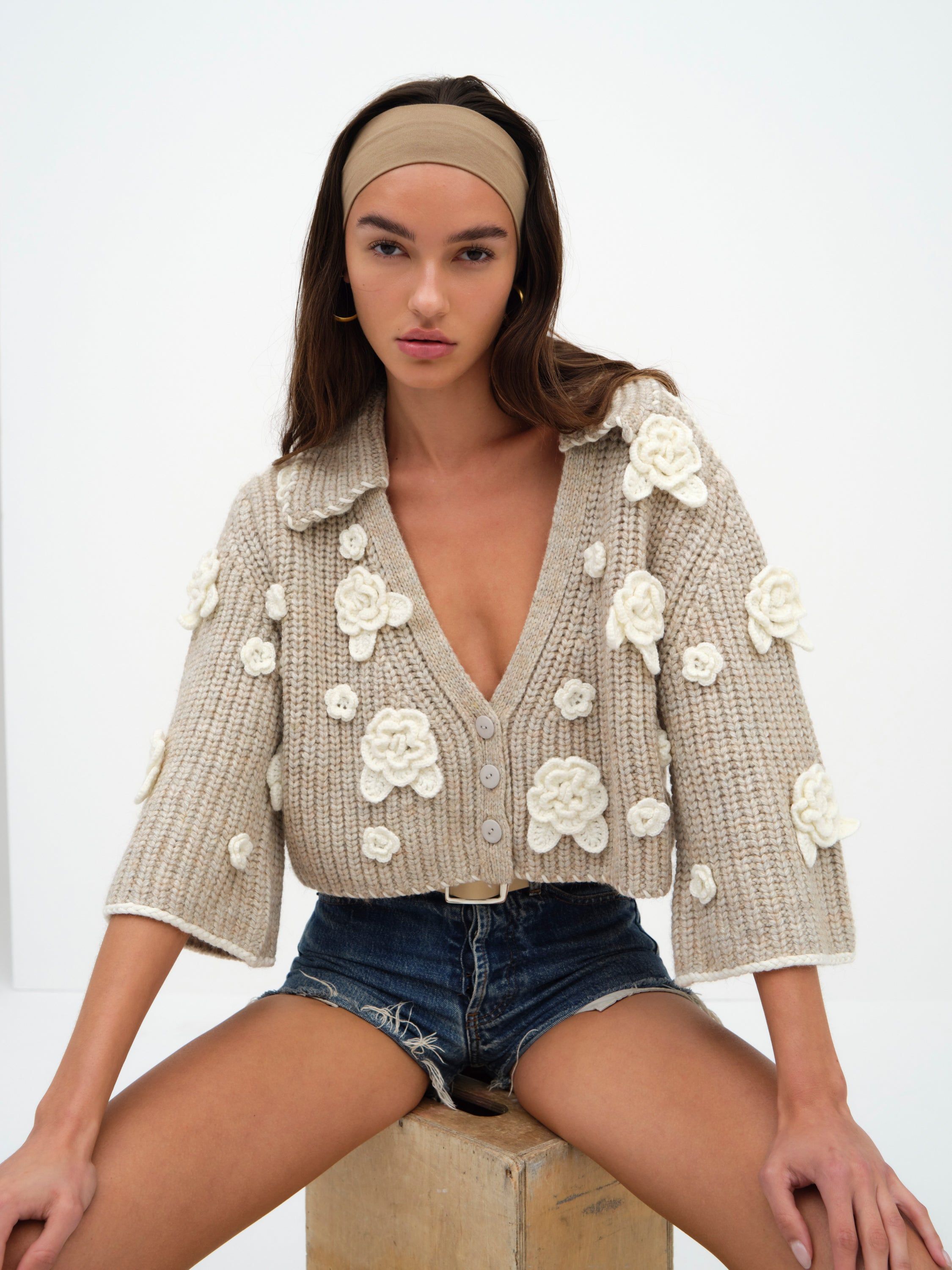 Ivy Cardigan sold by For Love And Lemons