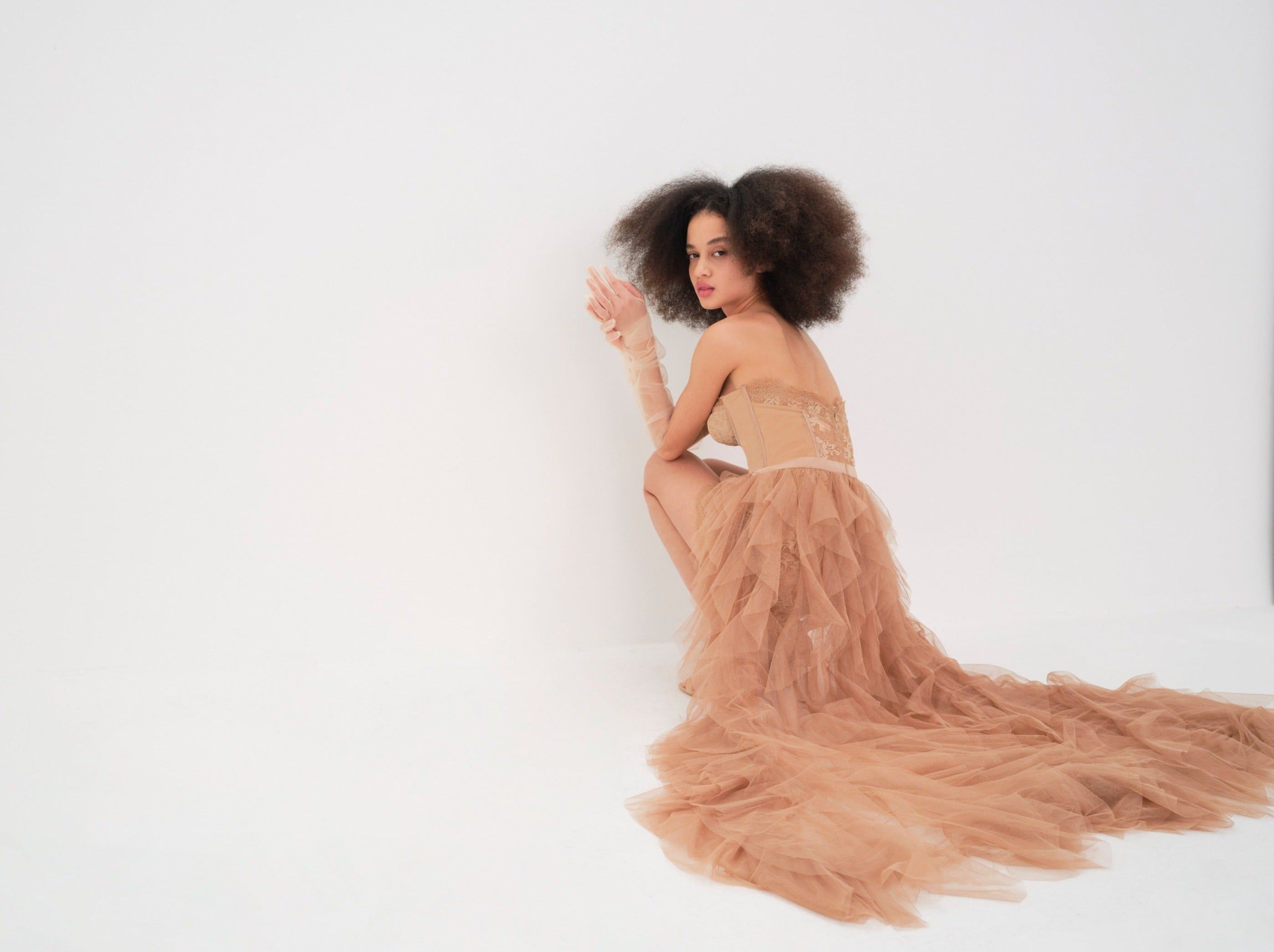 Bustier Gown sold by For Love And Lemons product image thumbnail 5