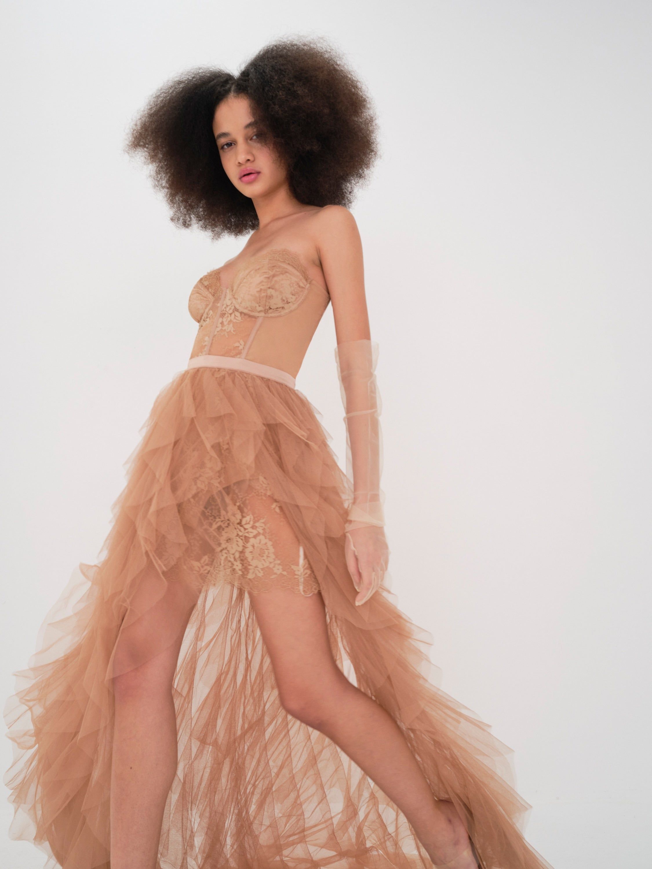 Bustier Gown sold by For Love And Lemons product image thumbnail 4