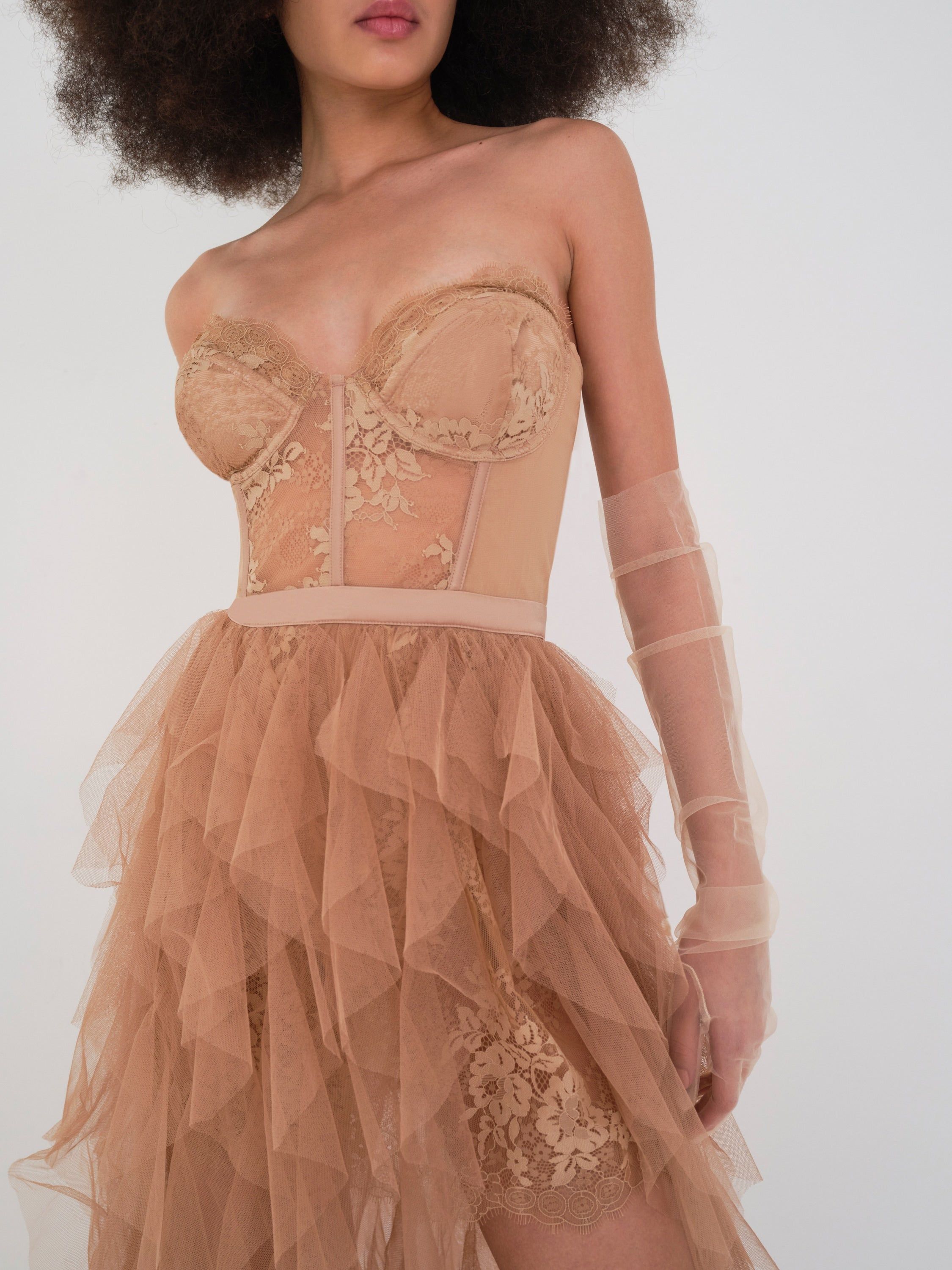 Bustier Gown sold by For Love And Lemons product image thumbnail 2