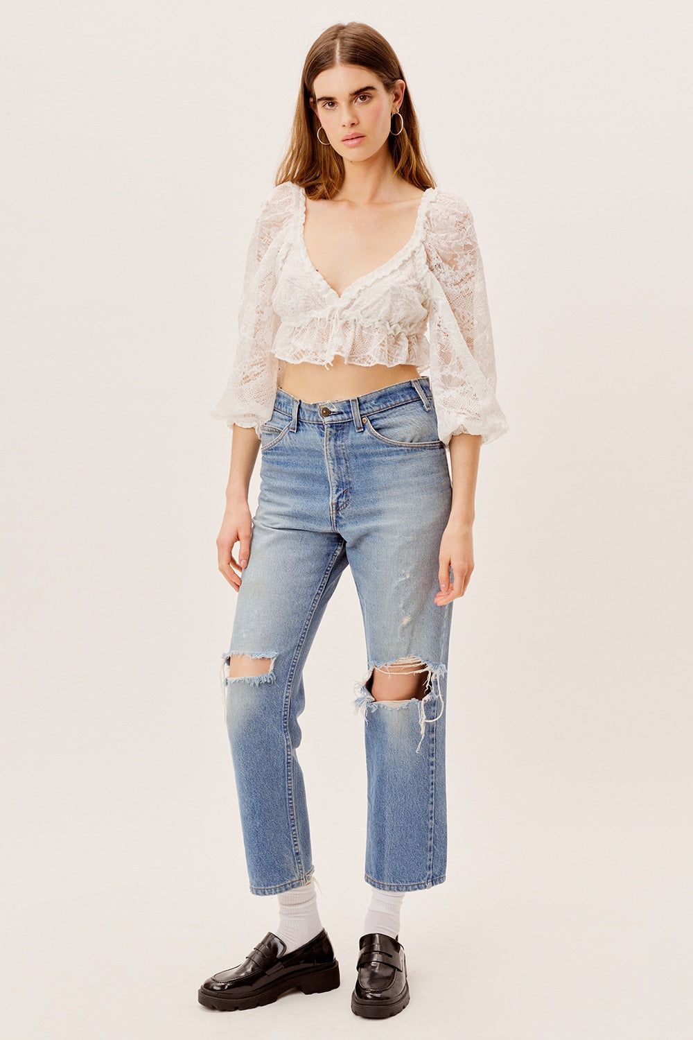 Madeline Top sold by For Love And Lemons product image thumbnail 2