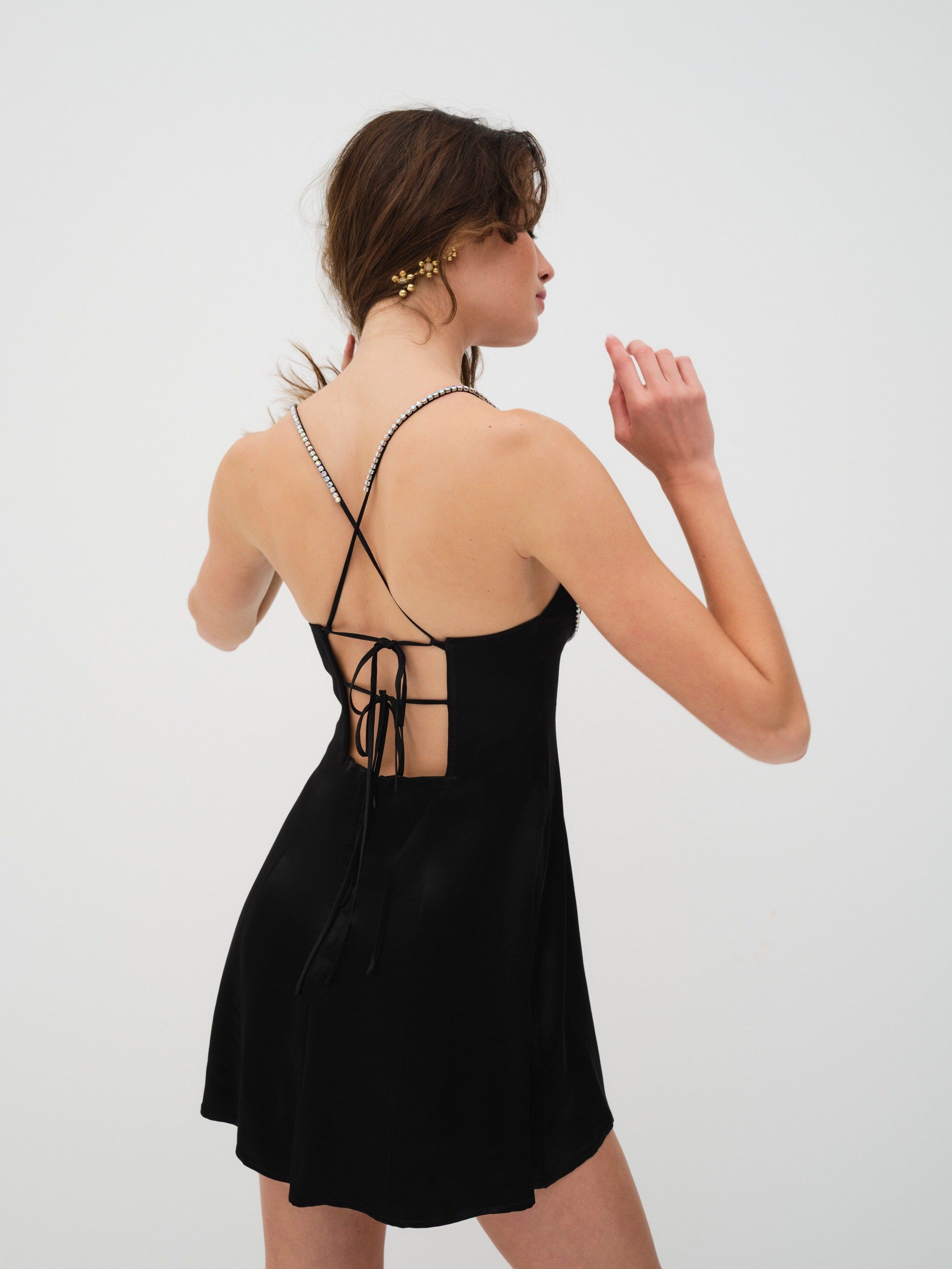 Elora Mini Dress sold by For Love And Lemons product image thumbnail 4