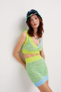 Jacinda Mini Skirt sold by For Love And Lemons