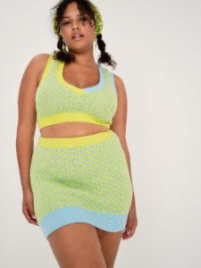 Jacinda Mini Skirt sold by For Love And Lemons
