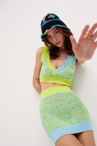 Jacinda Mini Skirt sold by For Love And Lemons