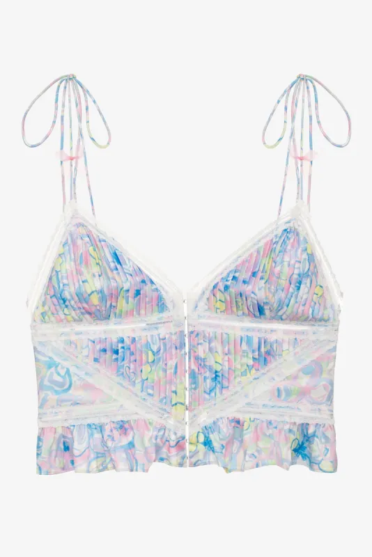 Midsummer Floral Bustier sold by For Love And Lemons