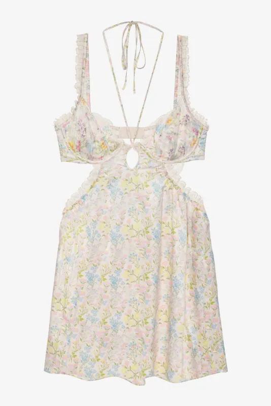 Glitter Garden Slip Dress made by For Love And Lemons