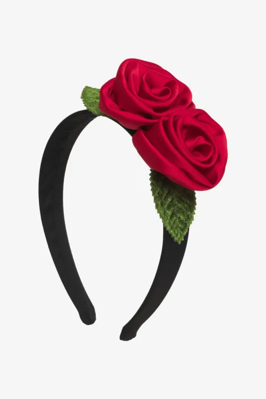 Rosette Headband sold by For Love And Lemons