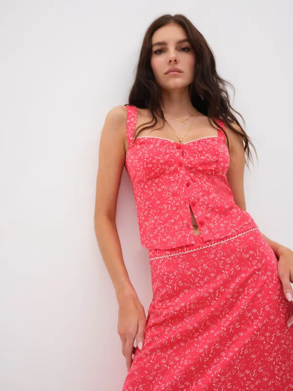 Chianti Top sold by For Love And Lemons