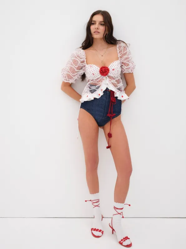 Trento Top sold by For Love And Lemons