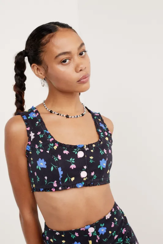 Robin Crop Top sold by For Love And Lemons