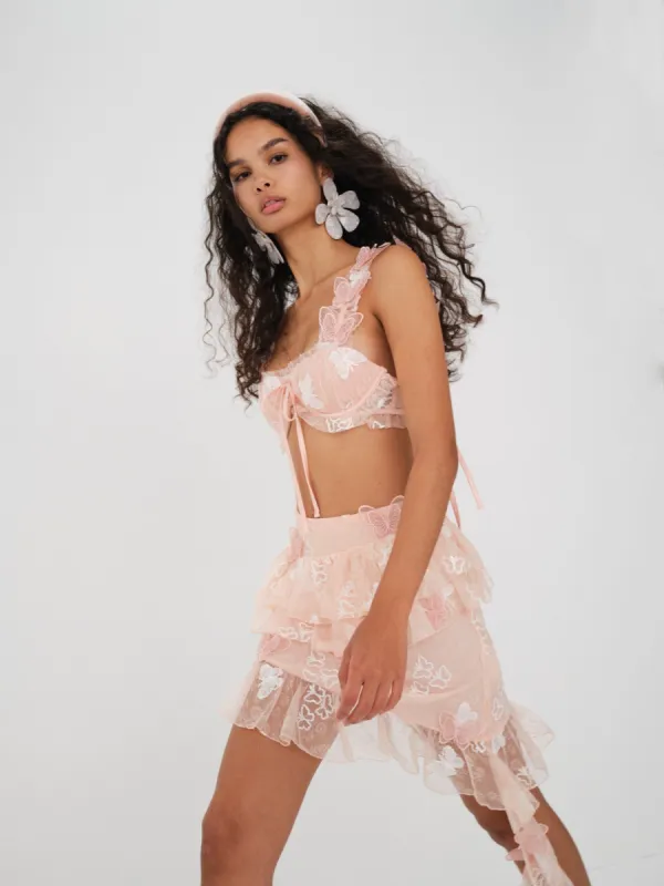 Archer Mini Skirt sold by For Love And Lemons