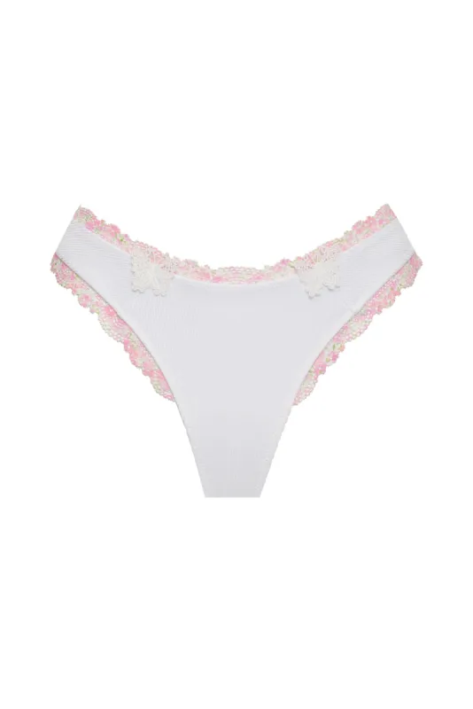 Hailey Rib Panty made by For Love And Lemons