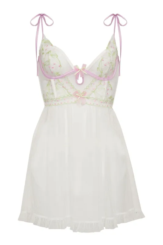 Waterlilies Slip Dress sold by For Love And Lemons