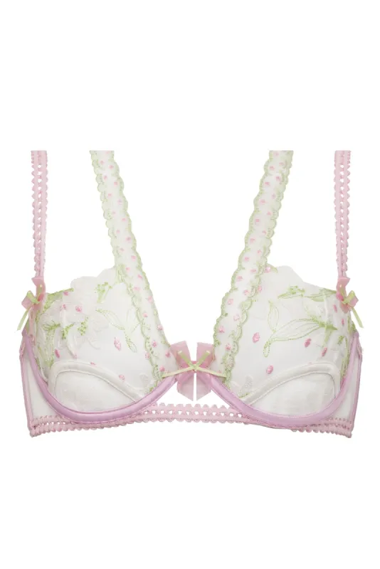 Waterlilies Underwire Bra sold by For Love And Lemons