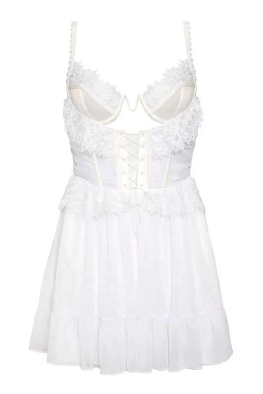 Farmhouse Floral Slip Dress sold by For Love And Lemons