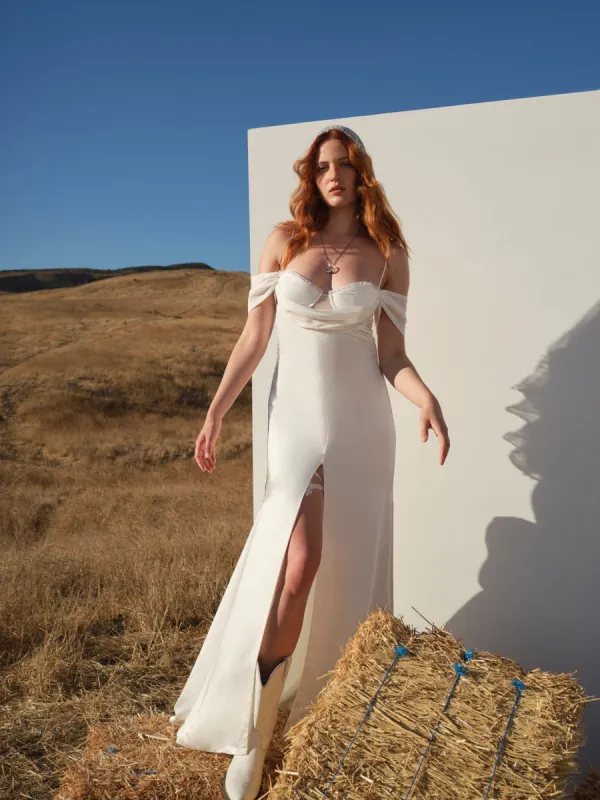 Cora Bridal Gown sold by For Love And Lemons