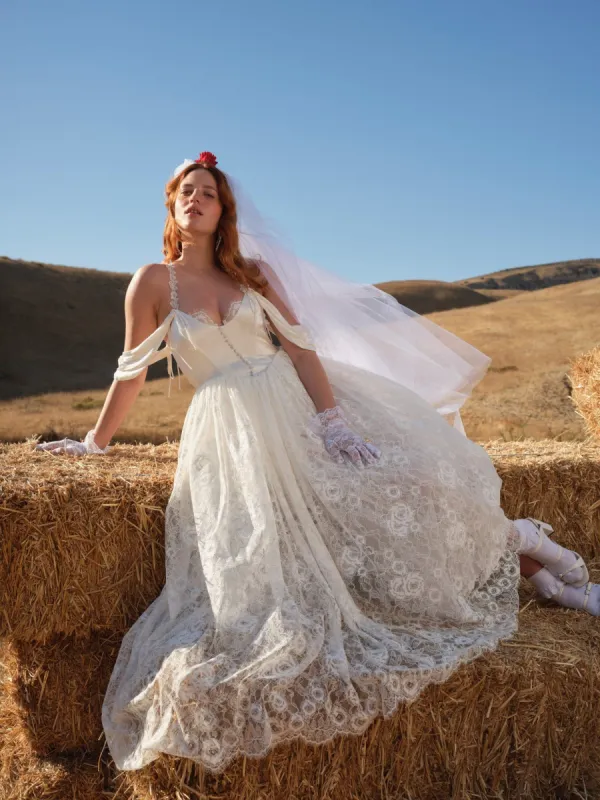 Vera Bridal Gown sold by For Love And Lemons