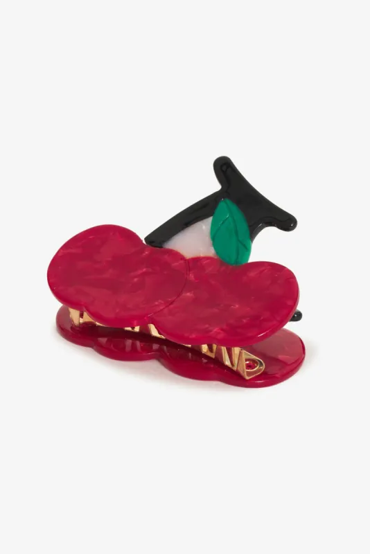 Cherry Hair Claw sold by For Love And Lemons