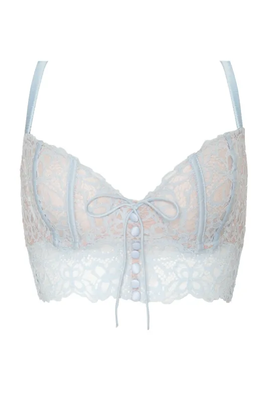 Butterfly Lace Underwire Bra sold by For Love And Lemons