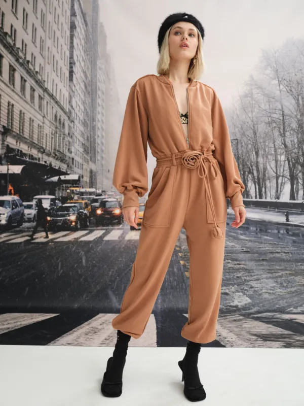 Yuna Jumpsuit sold by For Love And Lemons