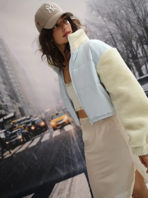 Niko Puffer Jacket sold by For Love And Lemons