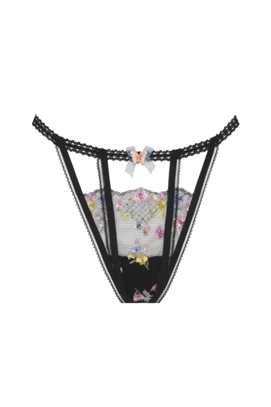 Elektra Thong Panty sold by For Love And Lemons