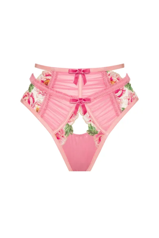 Needle Point Roses Cheeky Panty sold by For Love And Lemons