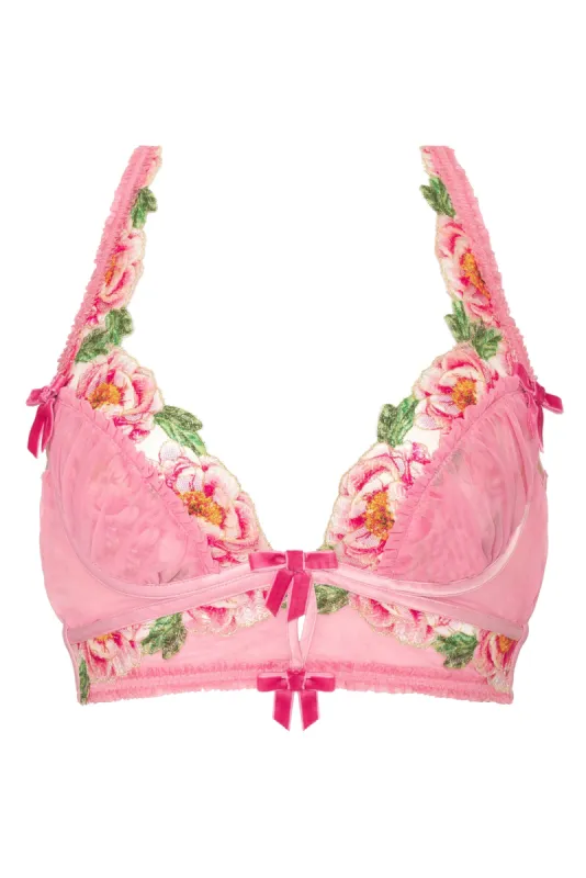 Needle Point Roses Bustier made by For Love And Lemons
