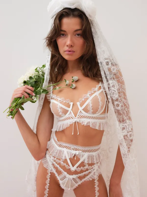 Eternal Rose Underwire Bra sold by For Love And Lemons