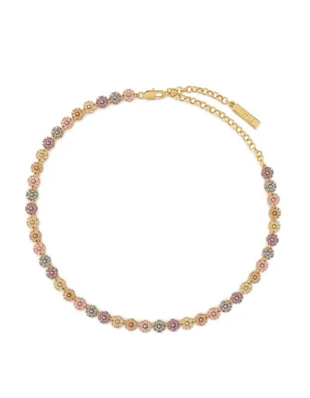 Luv Aj x FL&L Daisy Studs Necklace made by For Love And Lemons