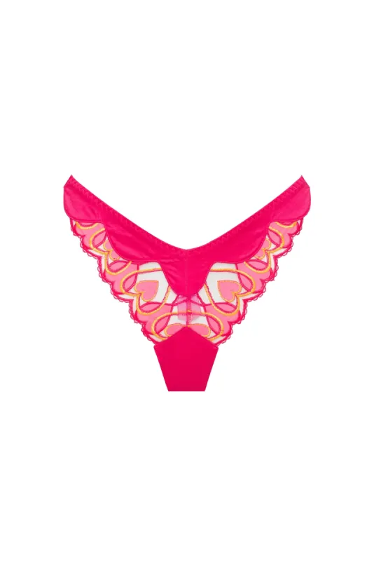 Graphic Hearts Panty sold by For Love And Lemons
