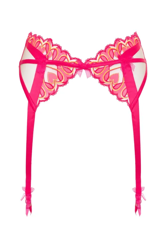Graphic Hearts Garter sold by For Love And Lemons