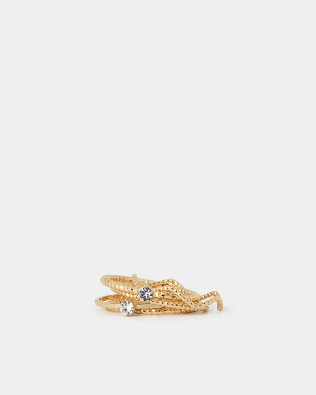 Kaleah 5PC Rings Set made by Forcast