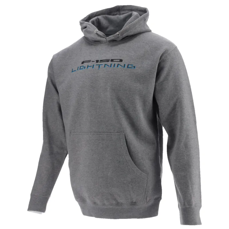 Ford F-150 Lightning Men's Logo Hooded Pullover Fleece sold by Ford