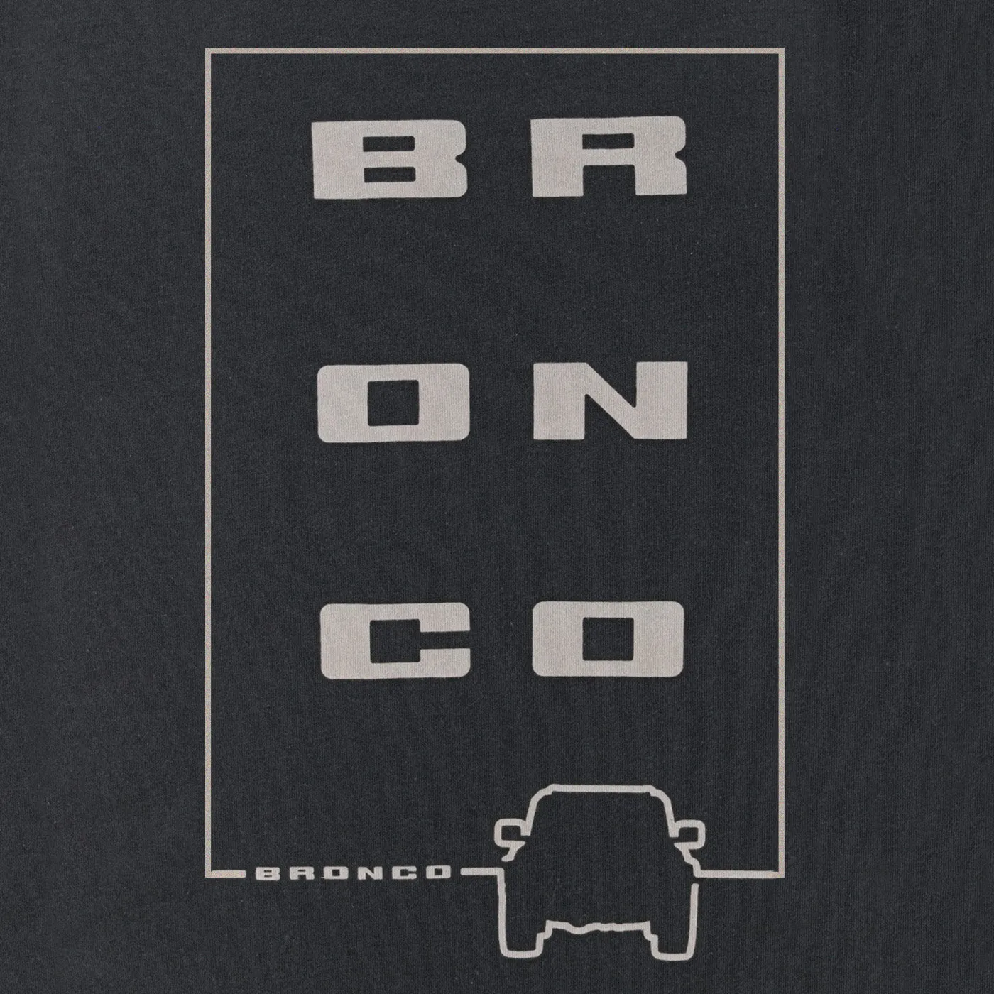 Ford Bronco Women's Bronco Line Art T-Shirt sold by Ford product image thumbnail 4