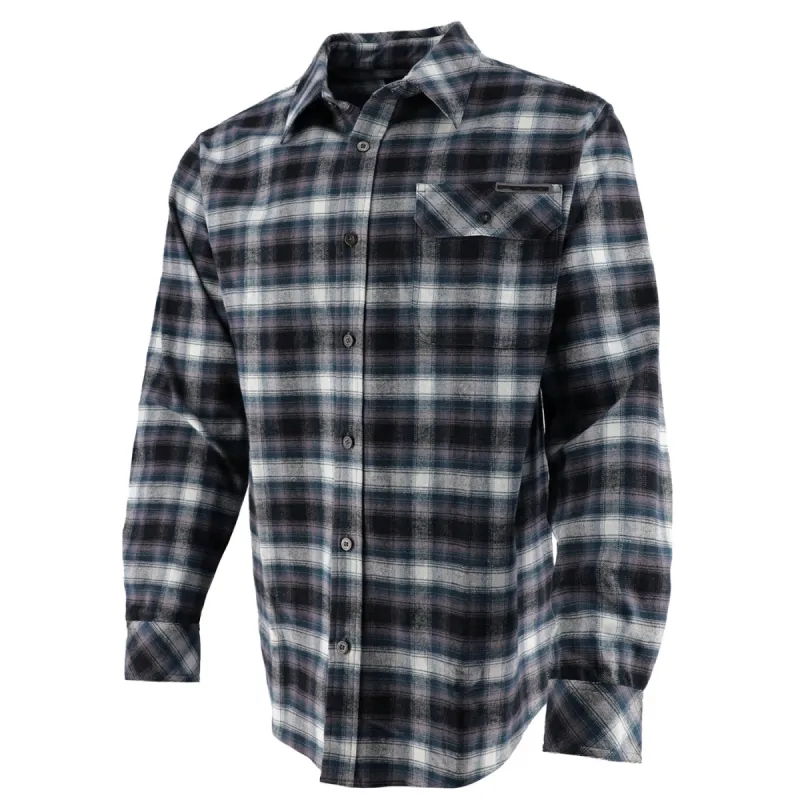 Ford Trucks Men's Built Ford Tough Button Up Plaid Shirt sold by Ford
